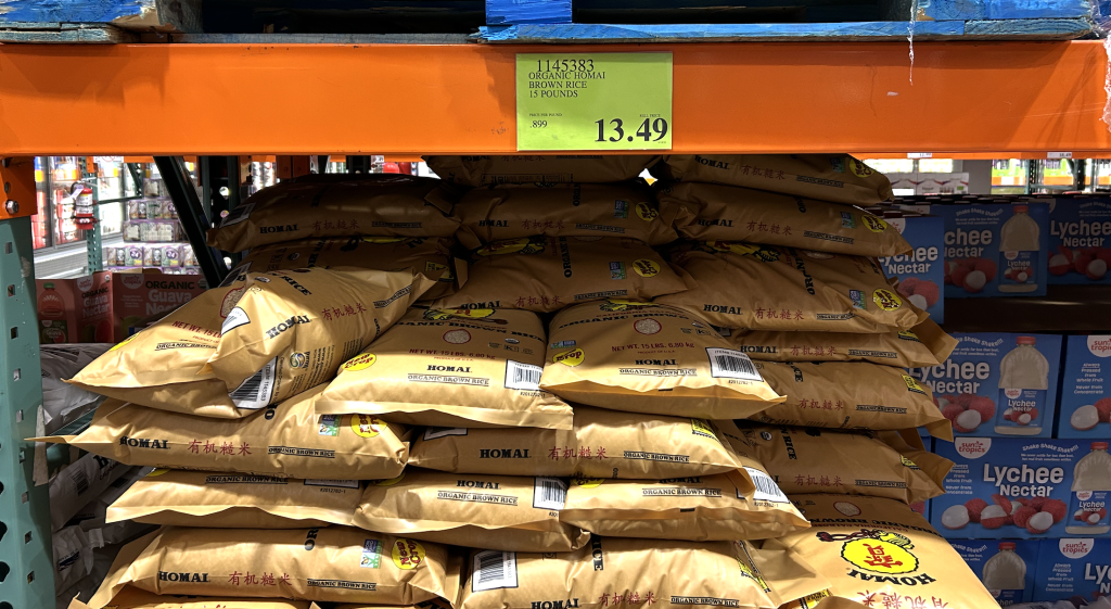 Staple of any prepping pantry, this bag of rice will feed 160 people for $13.5!